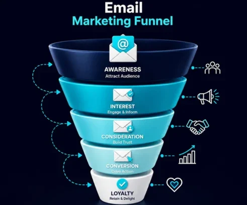 email marketing funnel insight best freelance digital marketing specialist in oman
